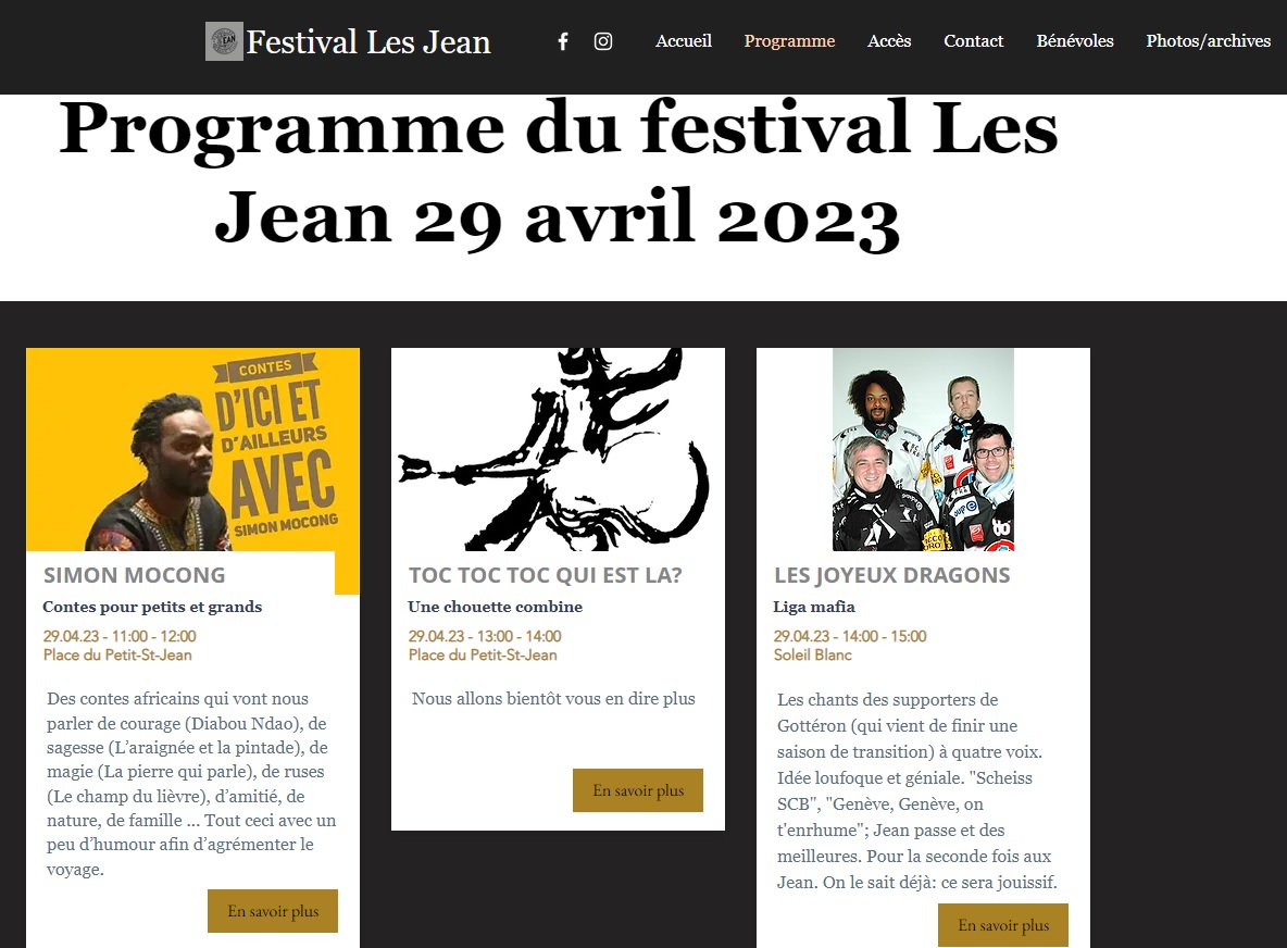 Festival Les Jean